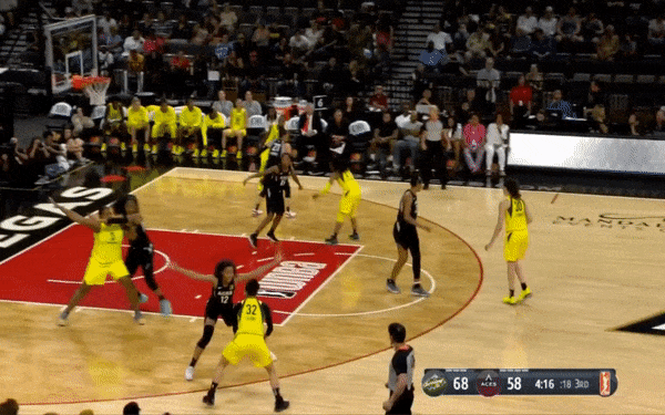 Courtney Paris Assist