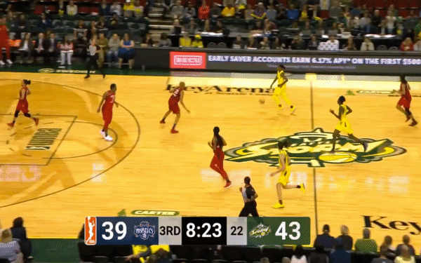 Jewell Loyd Jumper Mystics