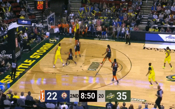 Mercedes Russell Offensive Rebounds