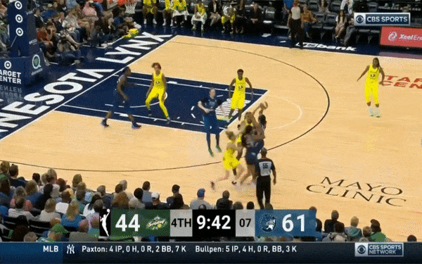 Mercedes Russell Defending Fowles