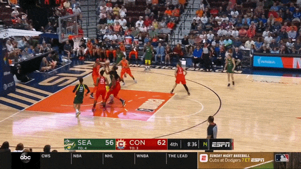 Alyssa Thomas Fast Break