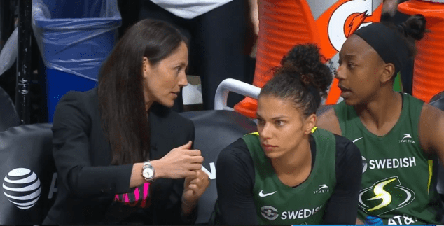 Coach Sue Bird